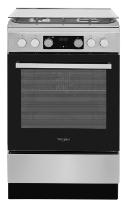 kombinovaný sporák whirlpool WS5G8CHX/E/1