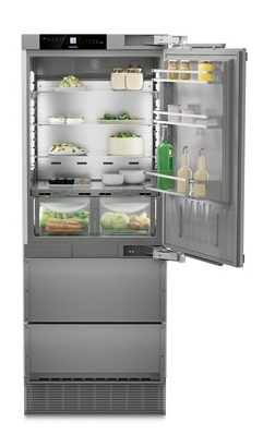 vestavná kombinovaná lednice liebherr ECBNe 7870